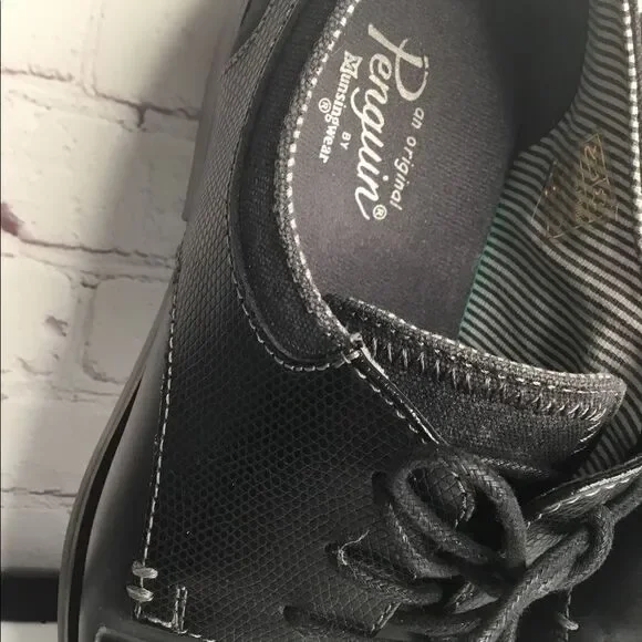 Penguin Oxford Shoes Mens 9 black Original by Munsingwear.‎